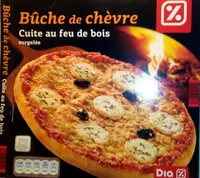 Mängden socker i Bûche de chèvre surgelée cuite au feu de bois