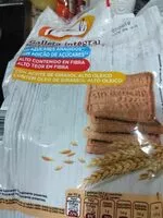 Mängden socker i Galleta integral