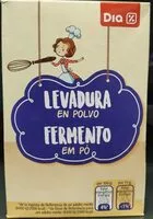 Mängden socker i Levadura en polvo