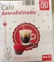 Mängden socker i Café descafeinado