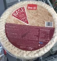 Mängden socker i Base de pizza fina