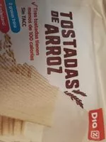 Mängden socker i Tostadas de arroz