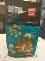Mängden socker i Nueces sin cáscara al natural