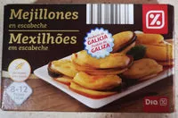 Mängden socker i Mejillones en Escabeche