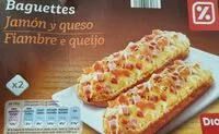 Mängden socker i Baguettes, Fiambre e queijo
