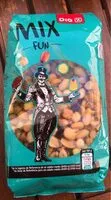 Mängden socker i Mix fun (frutos secos)