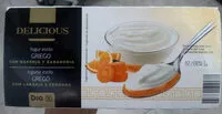 Mängden socker i Delicious yogur estilo griego con naranja y zanahoria