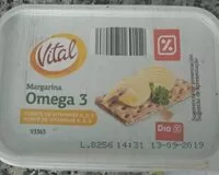 Mängden socker i Margarina omega 3