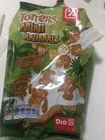Mängden socker i Totters mini animals