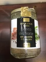 Mängden socker i Delicious - Bonito del norte en aceite de oliva