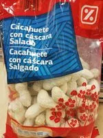 Mängden socker i Cacahuetes con cascara