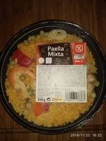 Mängden socker i Paella mixta Dia