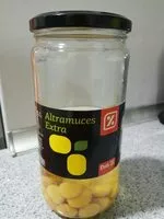 Mängden socker i Altramuces marca Día