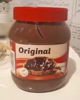 Mängden socker i Pâte à tartiner Original