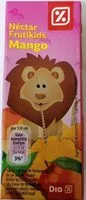 Mängden socker i Néctar frutikids mango