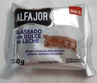 Mängden socker i Glaseado con dulce de leche