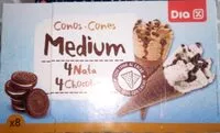 Mängden socker i Conos medium 4 nata 4 chocolate