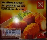 Mängden socker i Muslitos de mar