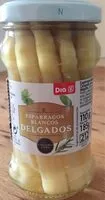 Mängden socker i Esparragos blancos delgados