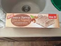 Mängden socker i Helado de turrón
