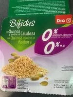 Mängden socker i Bifidus con quinoa y semillas de calabaza