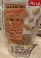 Mängden socker i Almendra cruda natural