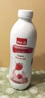 Mängden socker i Yogur líquido con fresa