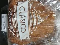 Mängden socker i Pandoro clásico