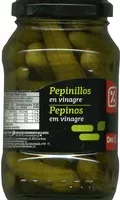 Mängden socker i Pepinillos pequeños