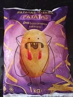 Mängden socker i Patatas prefritas