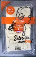 Mängden socker i Queso gouda