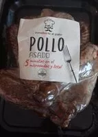 Mängden socker i Pollo asado entero