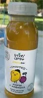 Mängden socker i Fruti campo/ smoothie mango y maracuya