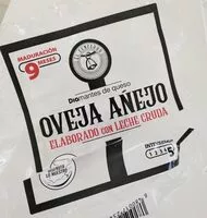 Mängden socker i Oveja Añejo 9 meses