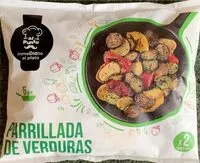 Mängden socker i Parrillada de verduras