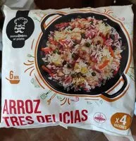 Mängden socker i Arroz tres delicias