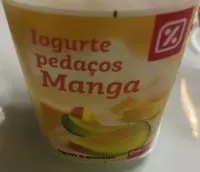 Mängden socker i Iogurte pedaços manga