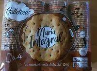 Mängden socker i Galleta maría integral