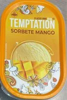 Mängden socker i Temptation sorbete de Mango