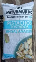 Mängden socker i Pistachos tostados sin sal