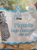 Mängden socker i Piquitos bajo contenido de sal