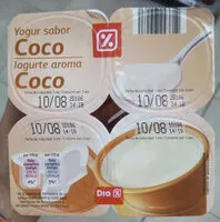 Mängden socker i Yogur sabor coco