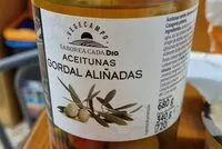 Mängden socker i Aceitunas Goldal aliñadas