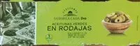Mängden socker i Aceitunas verdes en rodajas