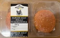 Mängden socker i Burger Meat pollo y zanahoria