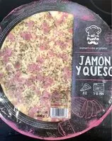 Mängden socker i Pizza Jamón y queso