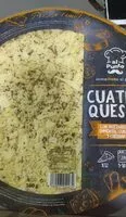 Mängden socker i Cuatro quesos pizza