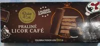 Mängden socker i TURRÓN PRALINÉ LICOR CAFÉ DIA