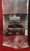 Mängden socker i Almendra con chocolate negro