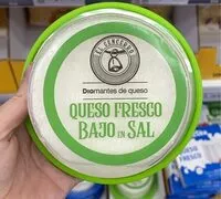 Mängden socker i Queso fresco bajo en sal